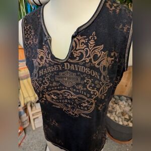 Womens Lot Harley Davidson Mackinaw City. Mi Tank Camisole Sz Lg